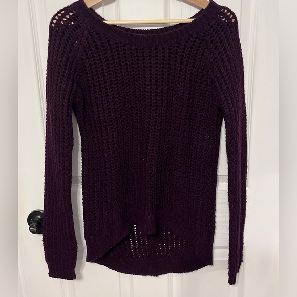 Purple knit sweater - Picture 3 of 4